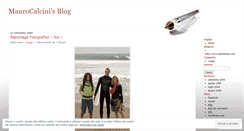 Desktop Screenshot of maurocalcini.wordpress.com