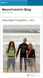 Mobile Screenshot of maurocalcini.wordpress.com