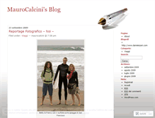 Tablet Screenshot of maurocalcini.wordpress.com