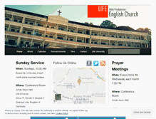 Tablet Screenshot of lifeenglishchurch.wordpress.com