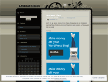 Tablet Screenshot of laubeas.wordpress.com