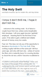 Mobile Screenshot of holyswill.wordpress.com