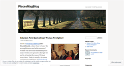 Desktop Screenshot of placesmagazine.wordpress.com
