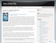 Tablet Screenshot of bennysbumperblog.wordpress.com