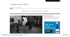 Desktop Screenshot of performancerxd.wordpress.com