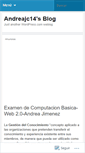 Mobile Screenshot of andreajc14.wordpress.com