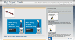 Desktop Screenshot of clubpenguincheats785.wordpress.com