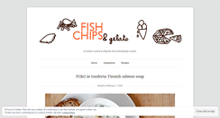 Desktop Screenshot of fishchipsandgelato.wordpress.com