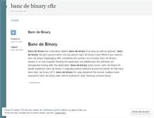 Tablet Screenshot of enhanced.bancdebinarycftc.wordpress.com