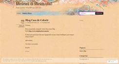 Desktop Screenshot of mininasdiminasuai.wordpress.com