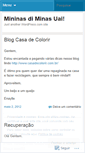 Mobile Screenshot of mininasdiminasuai.wordpress.com