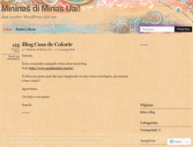 Tablet Screenshot of mininasdiminasuai.wordpress.com