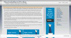 Desktop Screenshot of mauricedwilliams39.wordpress.com