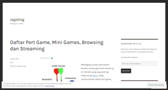 Desktop Screenshot of jagsblog.wordpress.com