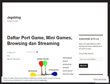 Tablet Screenshot of jagsblog.wordpress.com