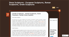 Desktop Screenshot of antiquesculpture.wordpress.com