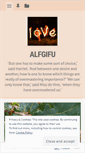 Mobile Screenshot of alfgifu.wordpress.com