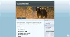 Desktop Screenshot of bernsteinbearcreek.wordpress.com
