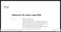 Desktop Screenshot of planket.wordpress.com