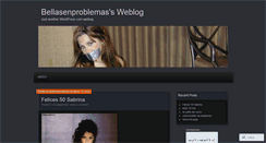 Desktop Screenshot of bellasenproblemas.wordpress.com