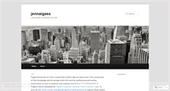 Desktop Screenshot of jennaigass.wordpress.com