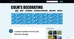 Desktop Screenshot of colmogallachordecorating.wordpress.com