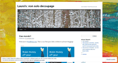 Desktop Screenshot of laurasaitta1.wordpress.com
