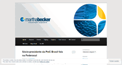 Desktop Screenshot of marthabeckerassessoria.wordpress.com