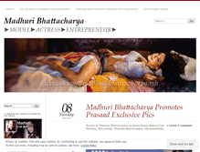 Tablet Screenshot of madhuribhattacharya.wordpress.com