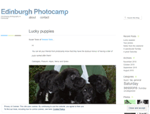 Tablet Screenshot of edinburghphotocamp.wordpress.com