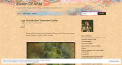 Desktop Screenshot of iranonofarda.wordpress.com