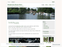 Tablet Screenshot of norfolkdaysout.wordpress.com