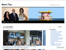 Tablet Screenshot of miamitips.wordpress.com