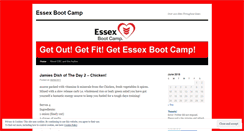 Desktop Screenshot of essexbootcamp.wordpress.com