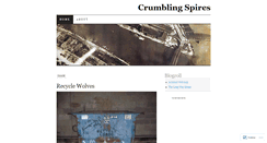 Desktop Screenshot of crumblingspires.wordpress.com