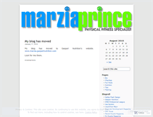Tablet Screenshot of marziaprince.wordpress.com