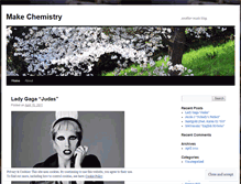 Tablet Screenshot of makechemistry.wordpress.com