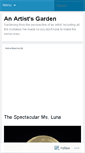 Mobile Screenshot of anartistsgarden.wordpress.com