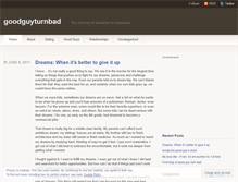 Tablet Screenshot of goodguyturnbad.wordpress.com