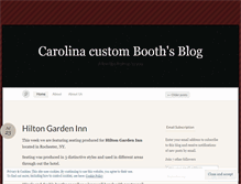 Tablet Screenshot of carolinacustombooth.wordpress.com