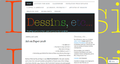 Desktop Screenshot of dessinsetc.wordpress.com