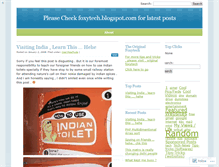 Tablet Screenshot of foxytech.wordpress.com