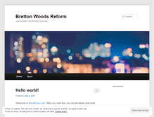 Tablet Screenshot of brettonwoodsreform.wordpress.com