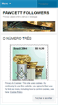 Mobile Screenshot of fawcettfollowers.wordpress.com