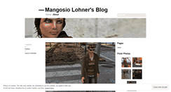 Desktop Screenshot of mangosio.wordpress.com