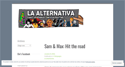 Desktop Screenshot of laalternativa.wordpress.com
