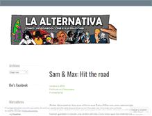 Tablet Screenshot of laalternativa.wordpress.com