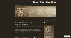 Desktop Screenshot of knowthyplace.wordpress.com