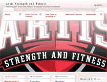 Tablet Screenshot of crossfitartis.wordpress.com