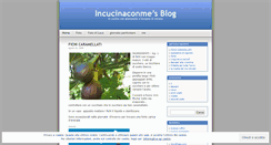 Desktop Screenshot of incucinaconme.wordpress.com